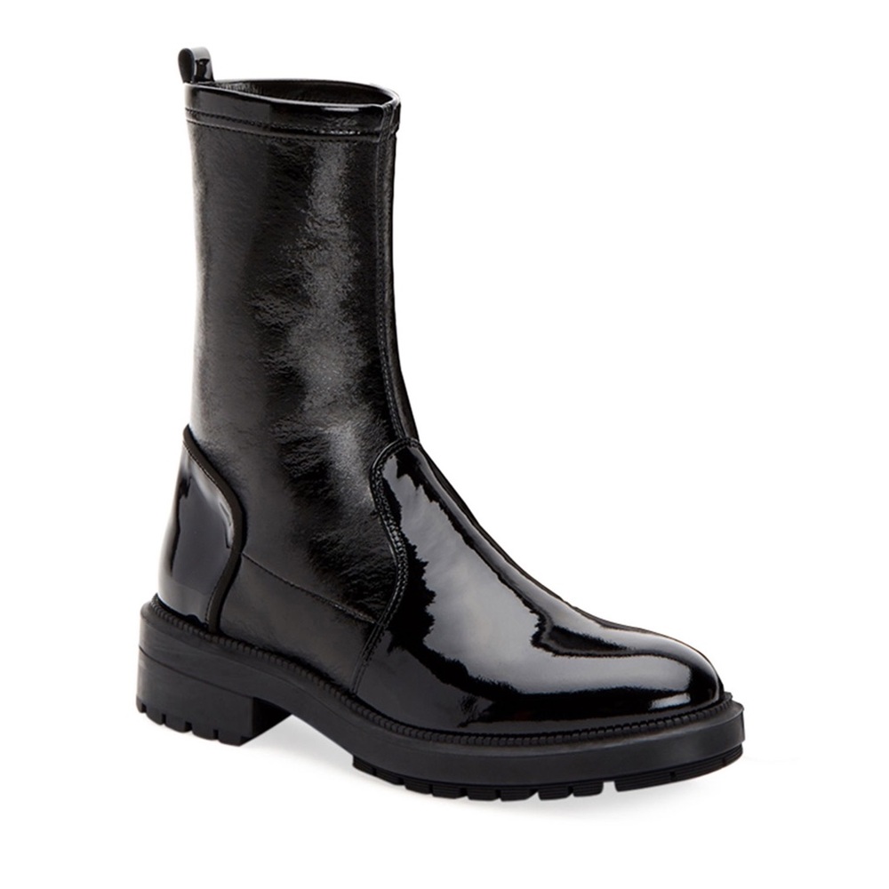 Aquatalia Leoda Weatherproof Patent Ankle Boots